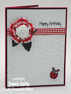 Flowers and Ribbon Theme Challenge at RRR