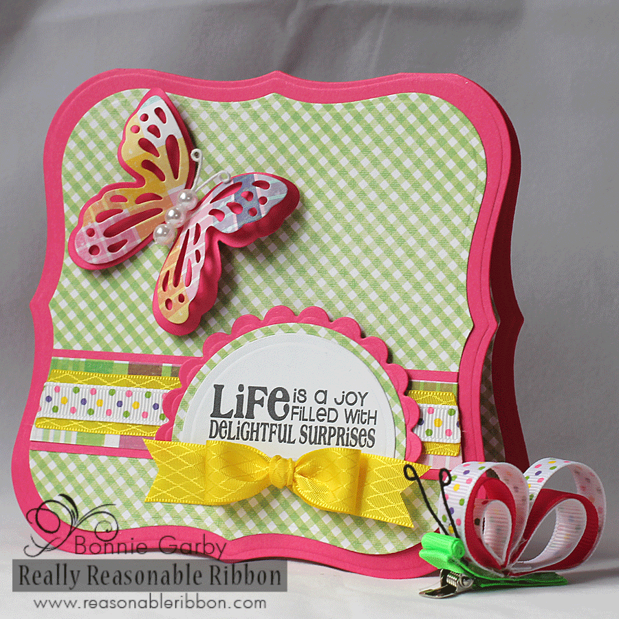 RRR Challenge #99 – Things with Wings and Ribbon Theme