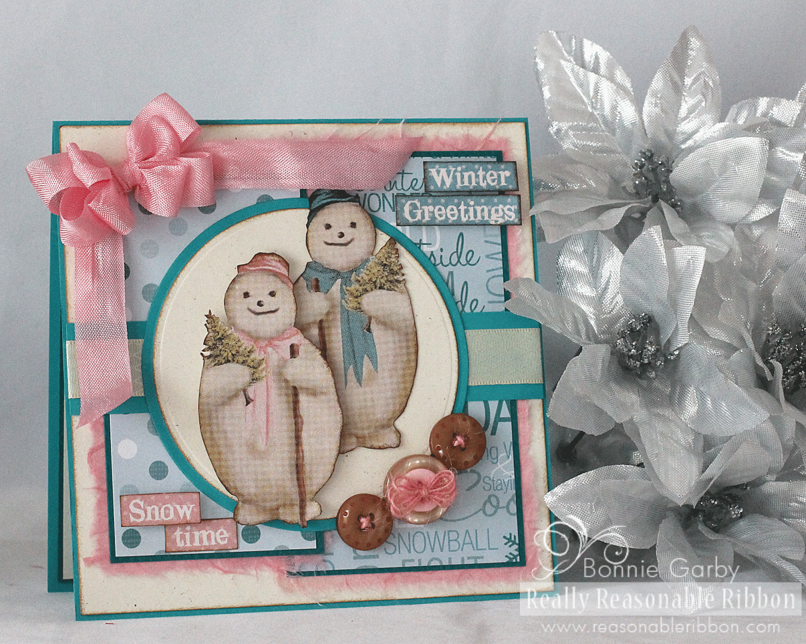 Vintage Snowman Card for PTT Anything Goes Challenge #193