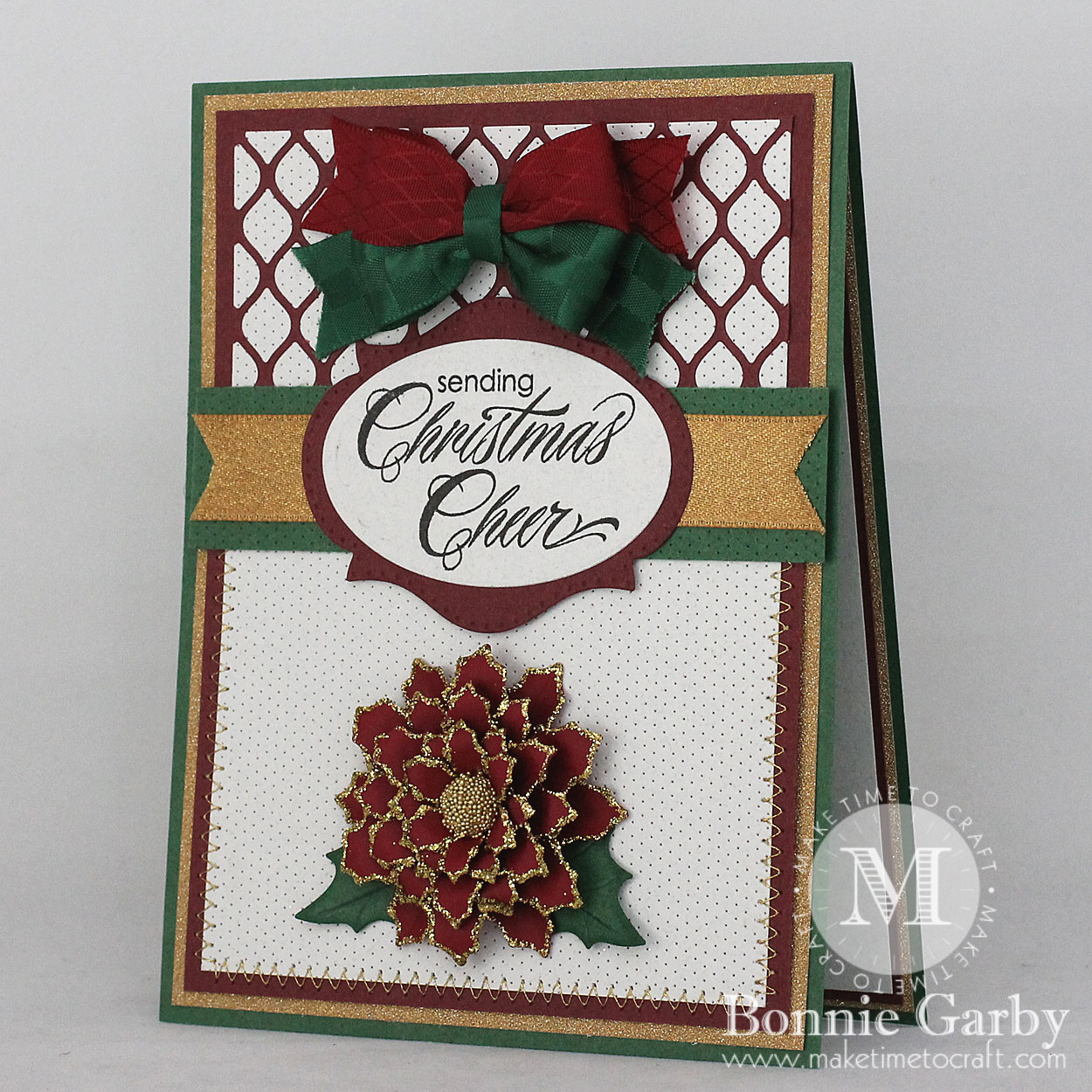 Sending Christmas Cheer Card | Make Time to Craft