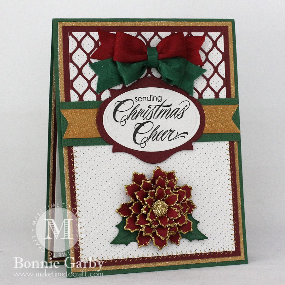 Sending Christmas Cheer Card | Make Time to Craft