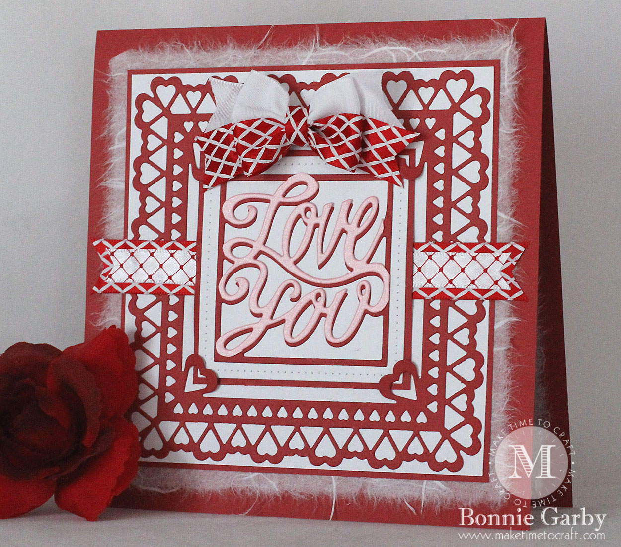 New Red and/or Pink Challenge this week at Really Reasonable Ribbon