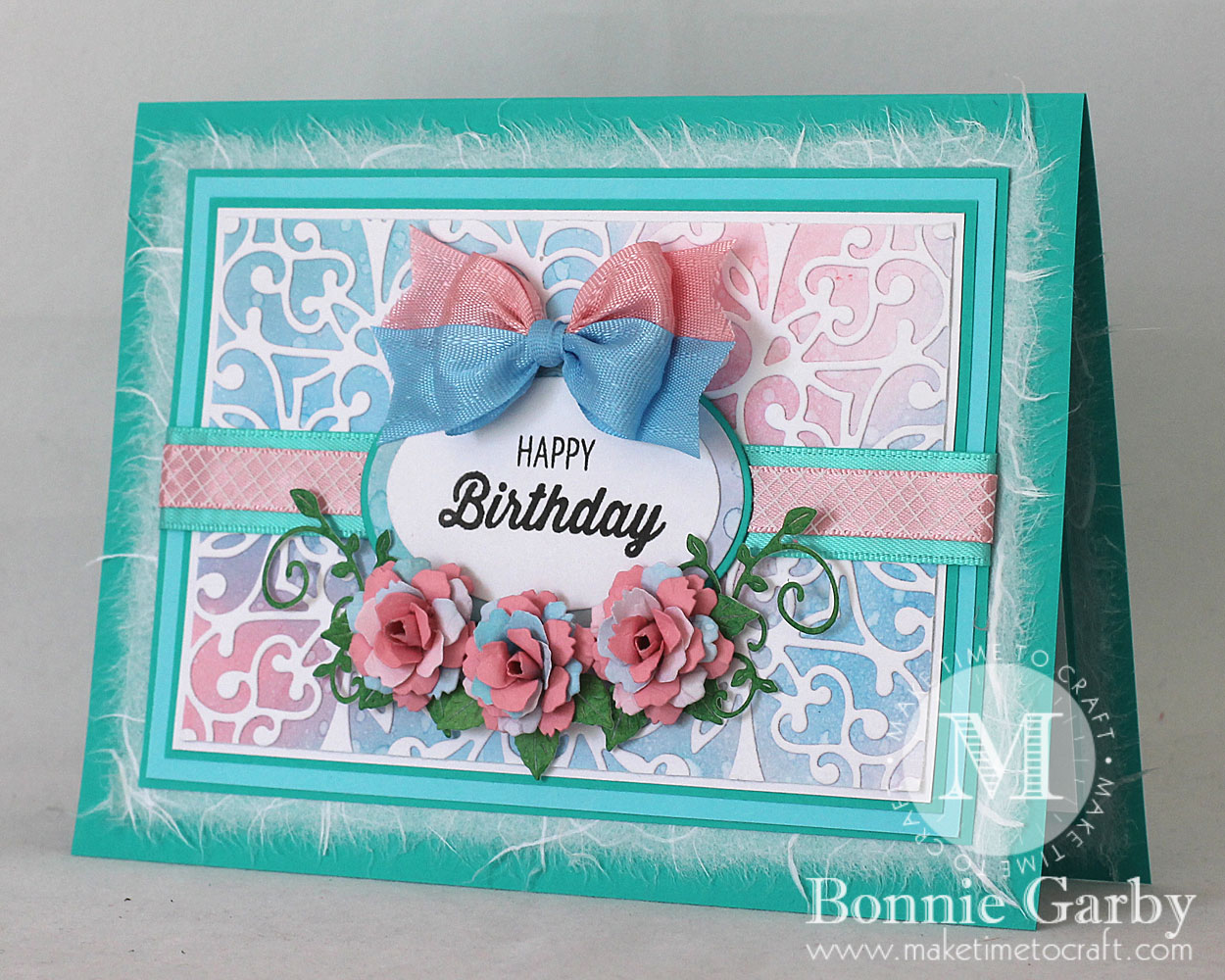 Beautiful Floral Birthday Card