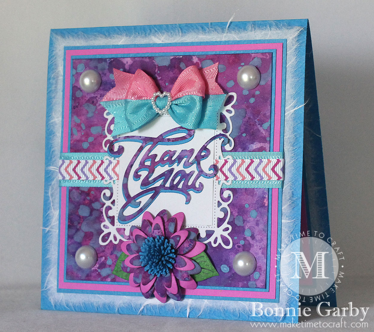 Bright and Colorful Thank You Card