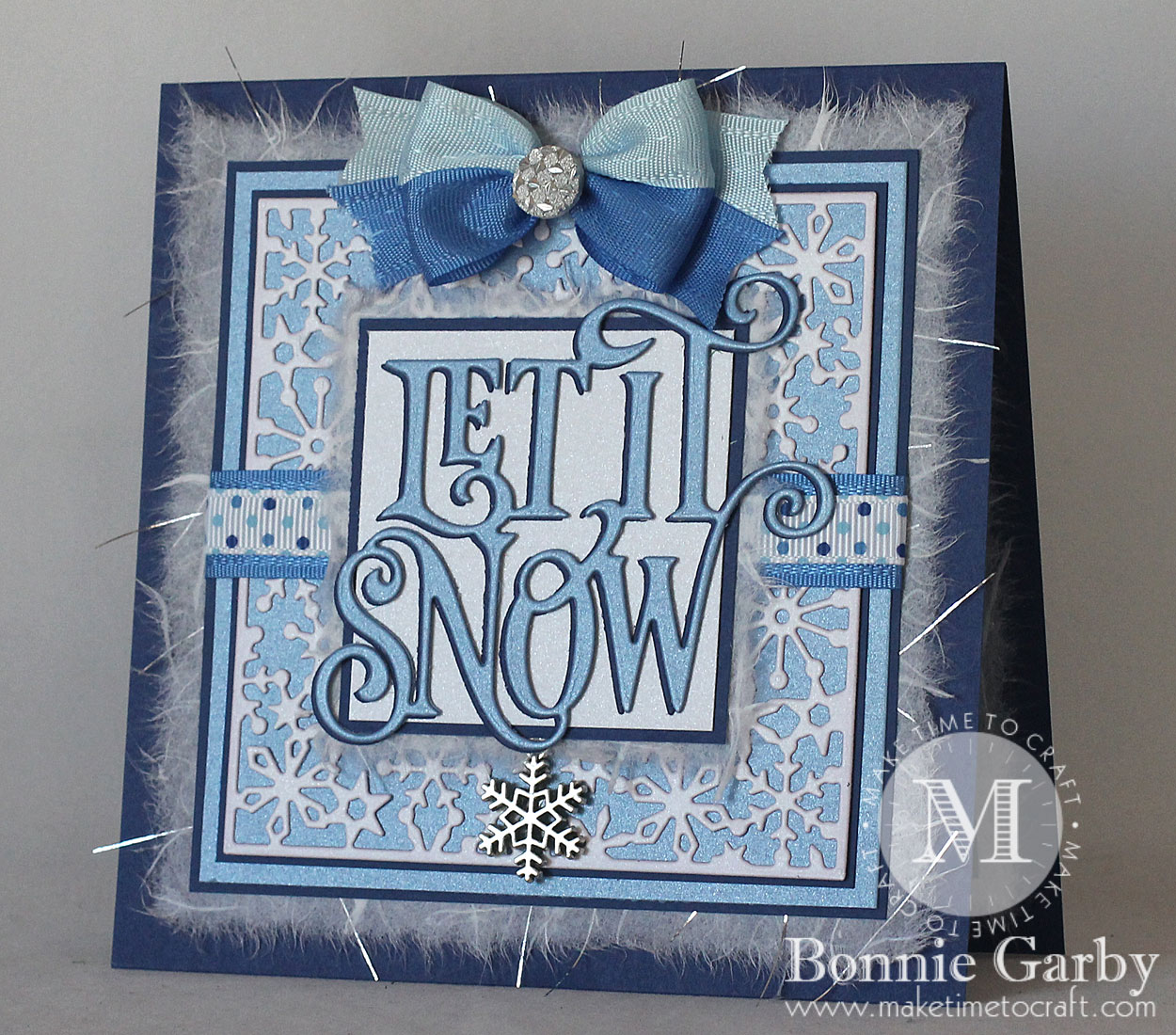 Let it Snow Winter Themed Card