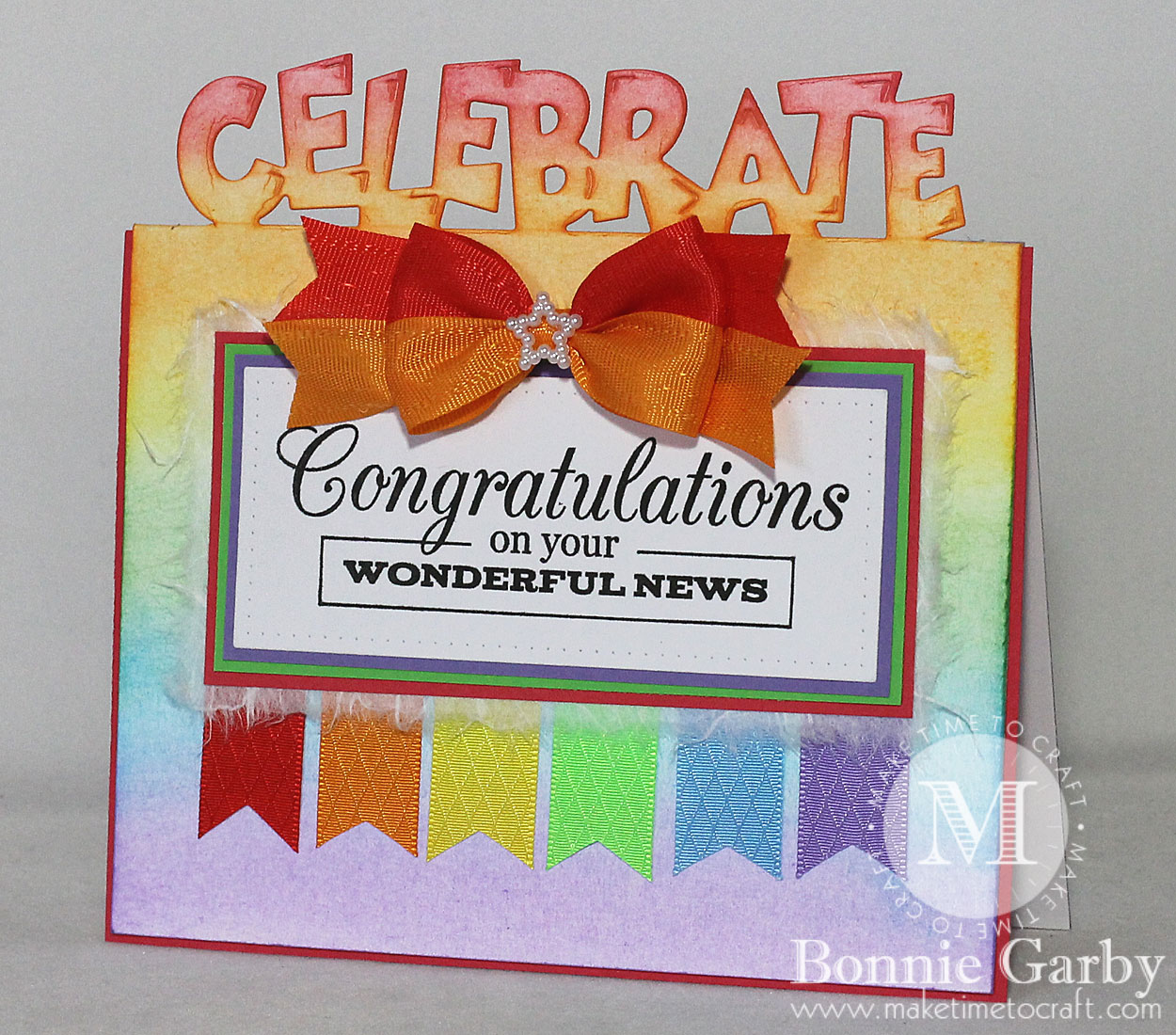 Celebrate Pop Up Card