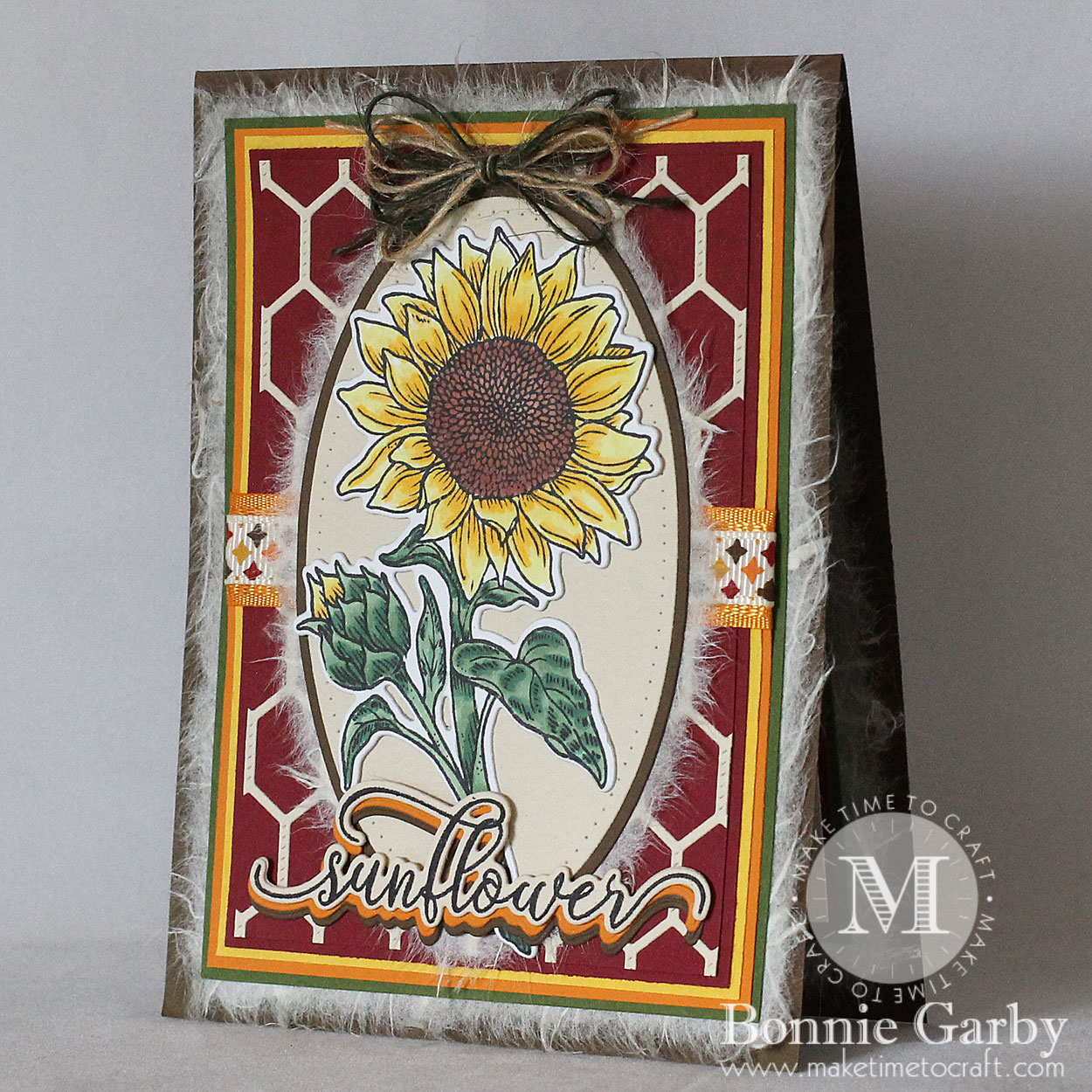 Seasonal Sunflower Card