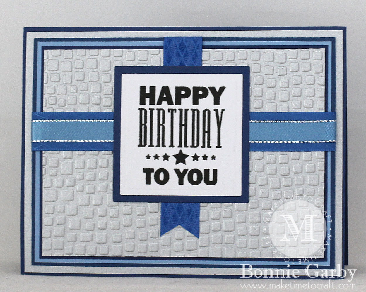 Masculine Themed Birthday Card | Make Time to Craft