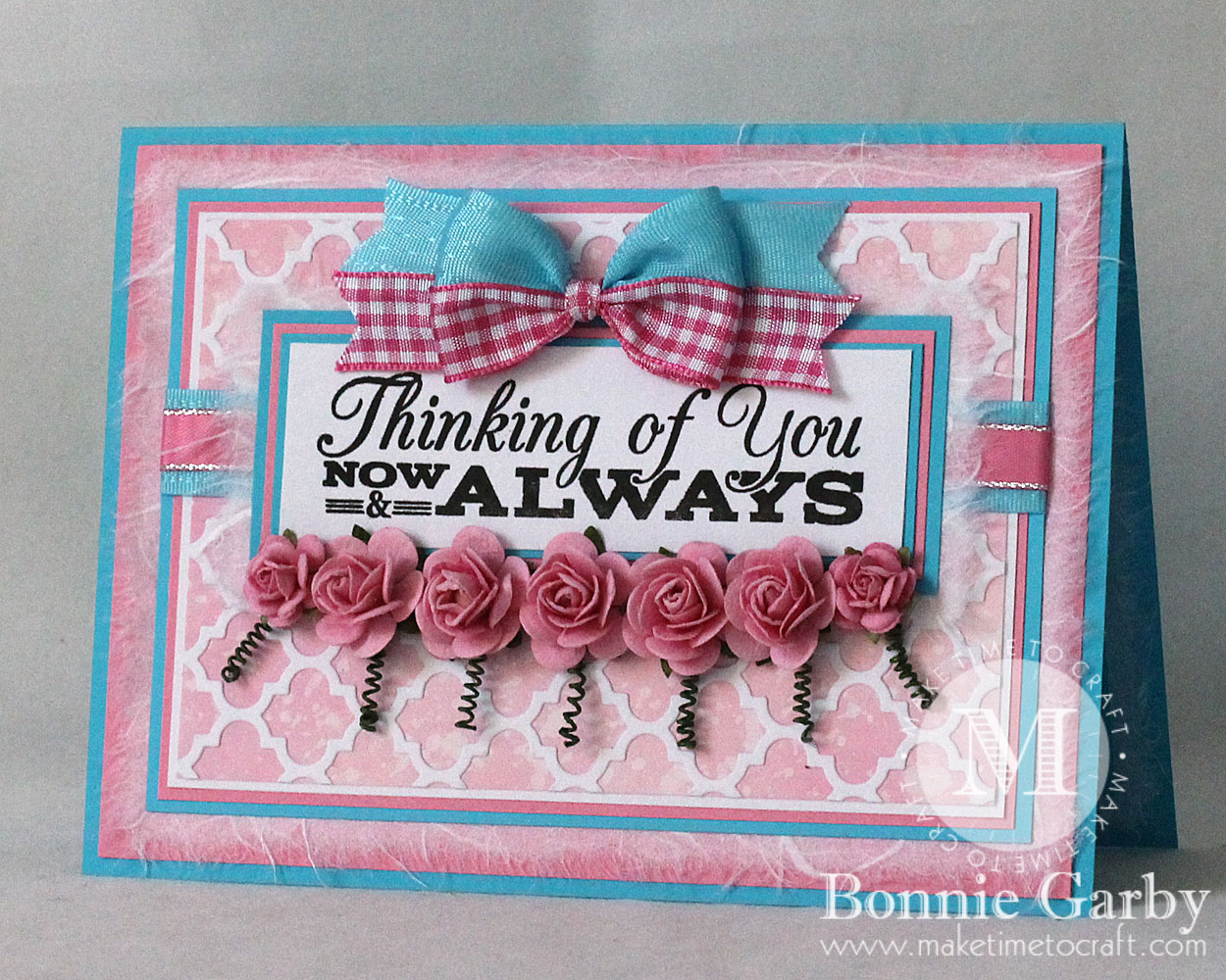 Greeting Card with Ribbon