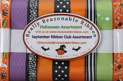 Really Reasonable Ribbon September 2019 Ribbon Club Assortment