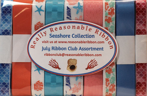 *NEW* July Ribbon Club Assortment at Really Reasonable Ribbon