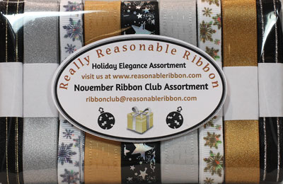 Really Reasonable Ribbon November Ribbon Club Assortment