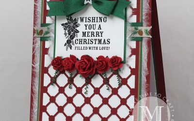 Christmas in July Vintage Christmas Card and new Digital Stamps from Bonnie Garby Designs