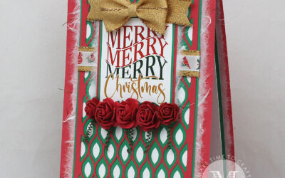 Sparkly Layered Christmas Card