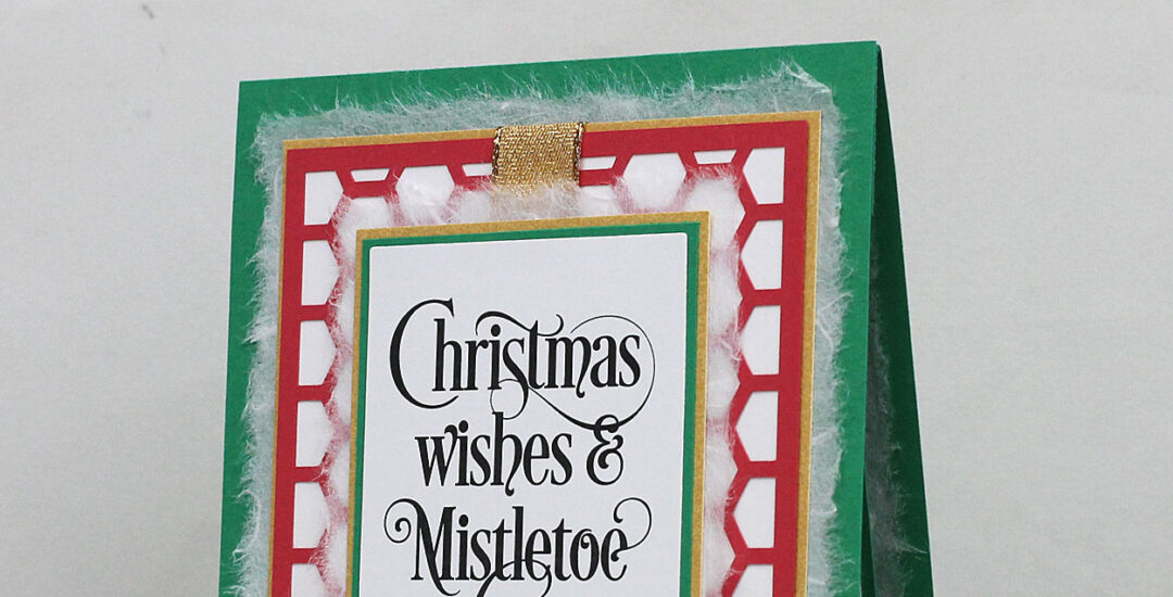 Christmas Wishes & Mistletoe Kisses Card