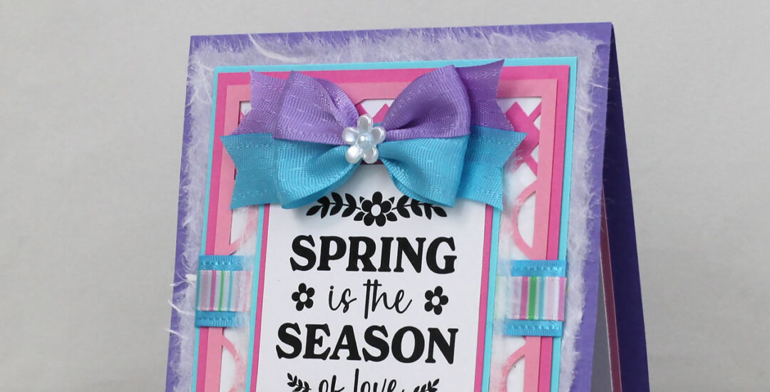 Spring is the Season of Love Pastel Greeting Card